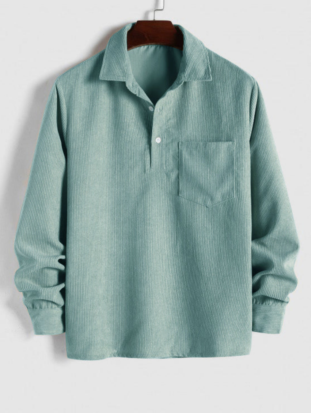 Pull Côtelé Chaud et Confortable pour Hiver