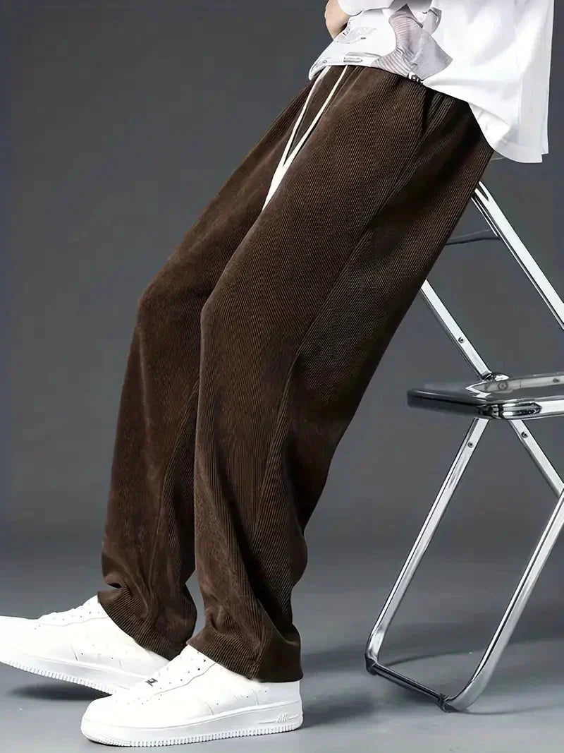 Pantalon Jogging Doux et Confortable Taille Relâchée - PanierRoyale