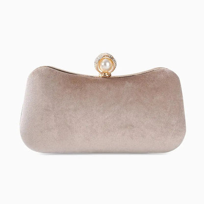 Sac Soirée Élégant avec Fermeture Perle et Détails Dorés - BerlinGlamour