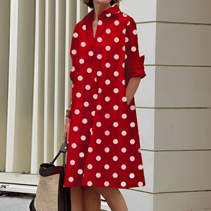 Robe femme mi-longue chic et élégante