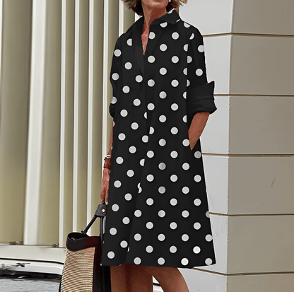 Robe femme mi-longue chic et élégante