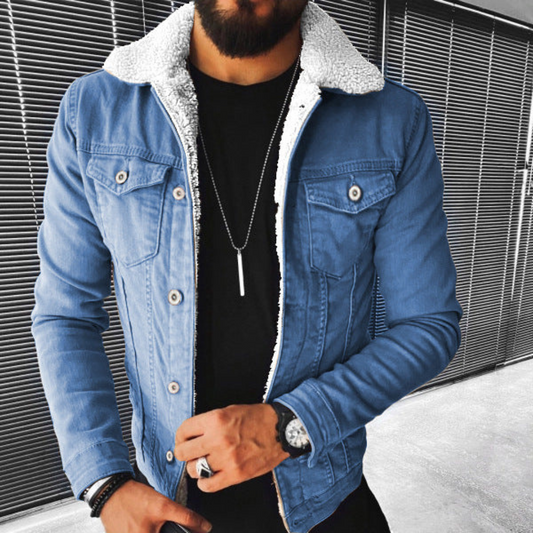 Veste Hiver Doublée et Élégante en Laine