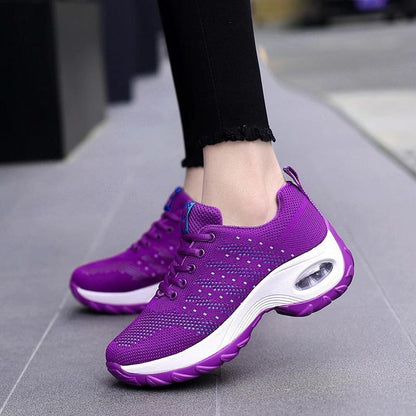 Baskets Femmes Confortables Bleu Marine