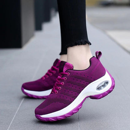 Baskets Femmes Confortables Bleu Marine