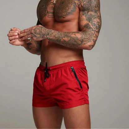 Short de Bain Homme Design avec Ceinture Élastique
