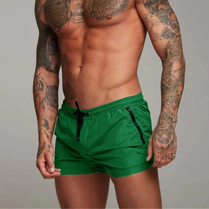 Short de Bain Homme Design avec Ceinture Élastique