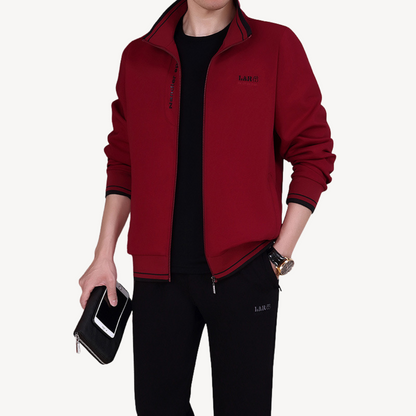 Survêtement Homme Sport Chic Zippé Adjustable pour Running - PanierRoyale