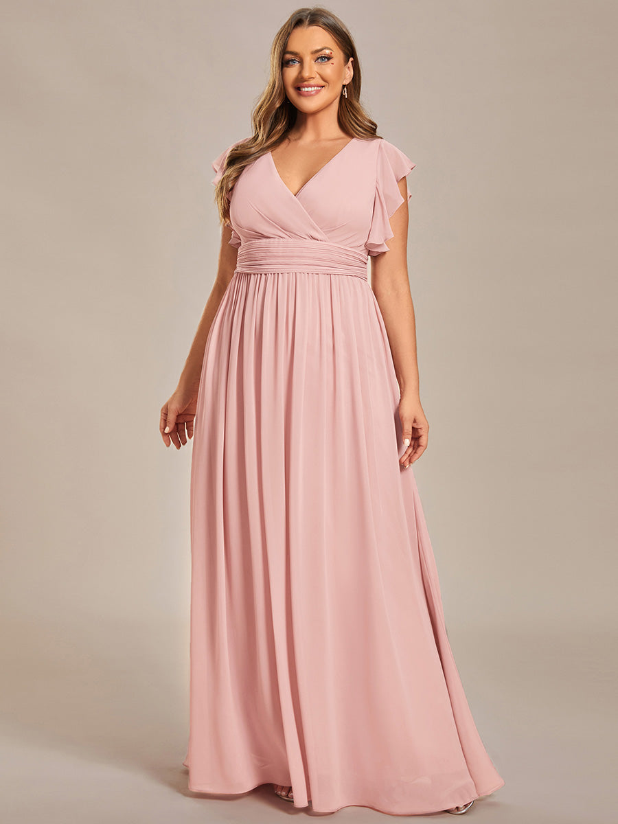 Robe Longue Femme en Mousseline Dos Ouvert Coupe Élégante