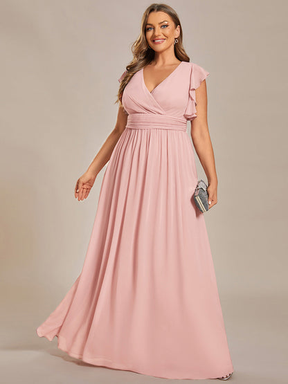 Robe Longue Femme en Mousseline Dos Ouvert Coupe Élégante