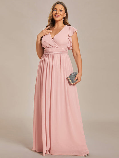 Robe Longue Femme en Mousseline Dos Ouvert Coupe Élégante