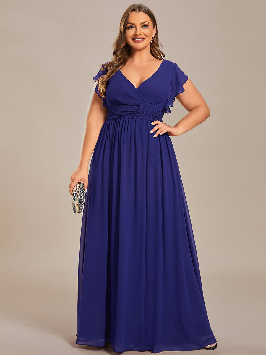 Robe Longue Femme en Mousseline Dos Ouvert Coupe Élégante