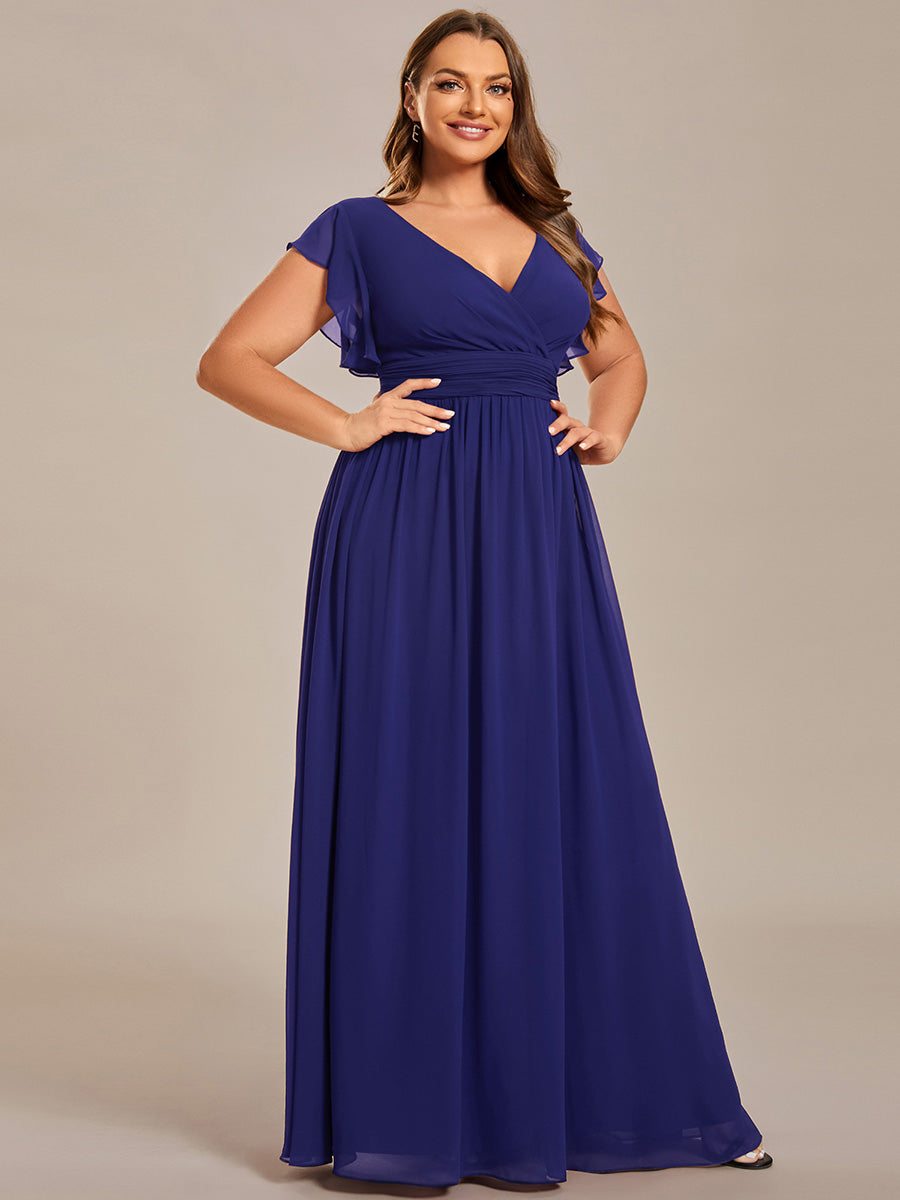 Robe Longue Femme en Mousseline Dos Ouvert Coupe Élégante