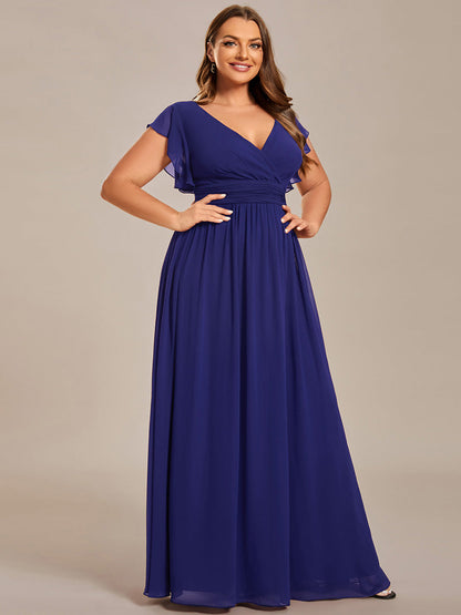 Robe Longue Femme en Mousseline Dos Ouvert Coupe Élégante