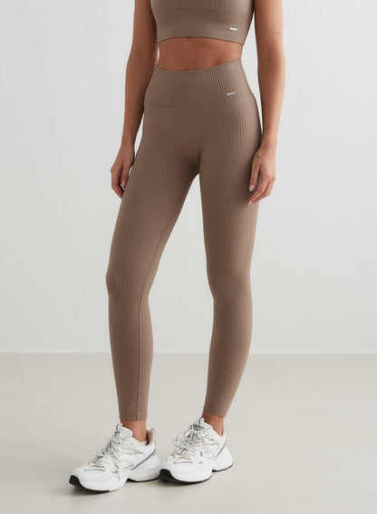 Leggings sans couture effet brillant