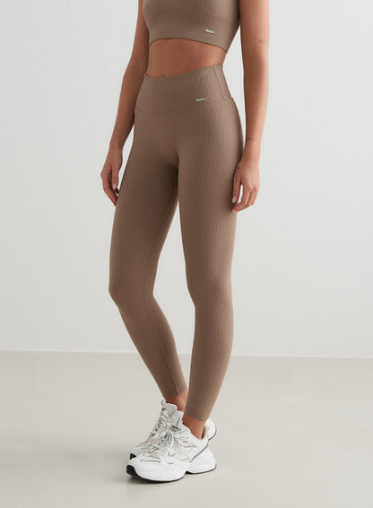 Leggings sans couture effet brillant