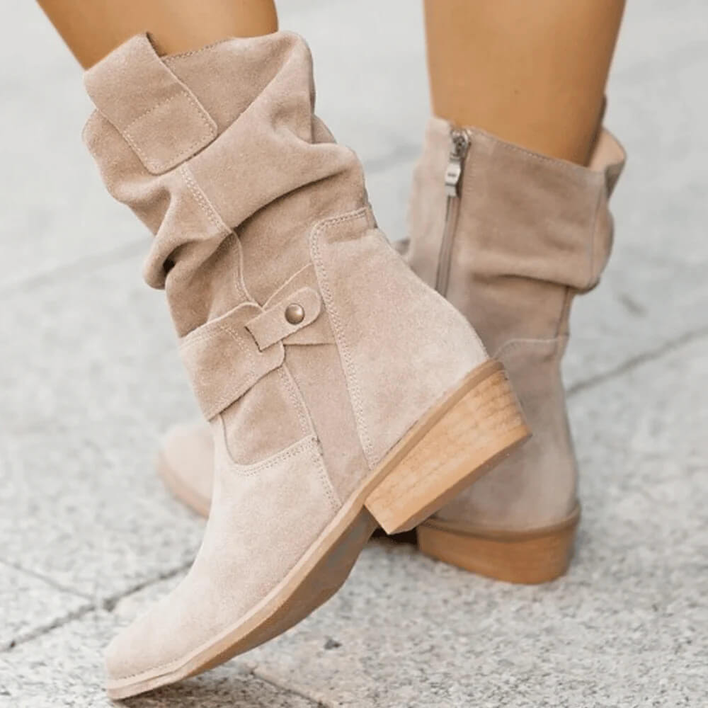 Bottine Cuir Souple et Élégante pour Femme - BerlinGlamour