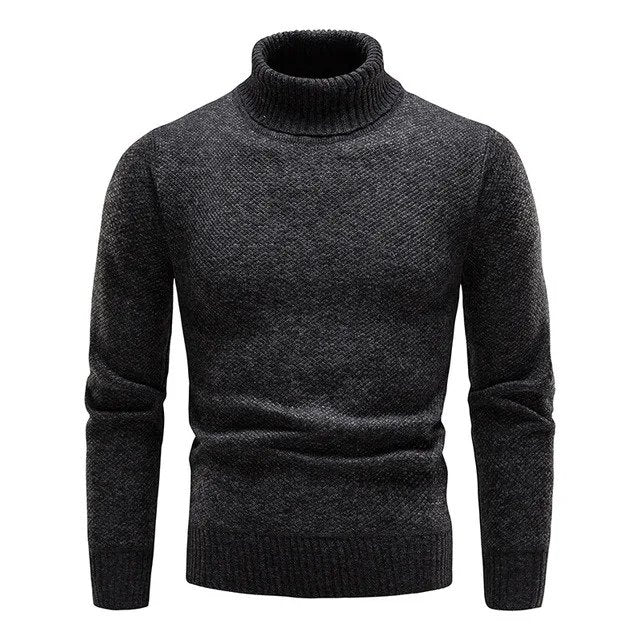 Pull Homme Col Roulé épais et Confortable pour Hiver - PanierRoyale