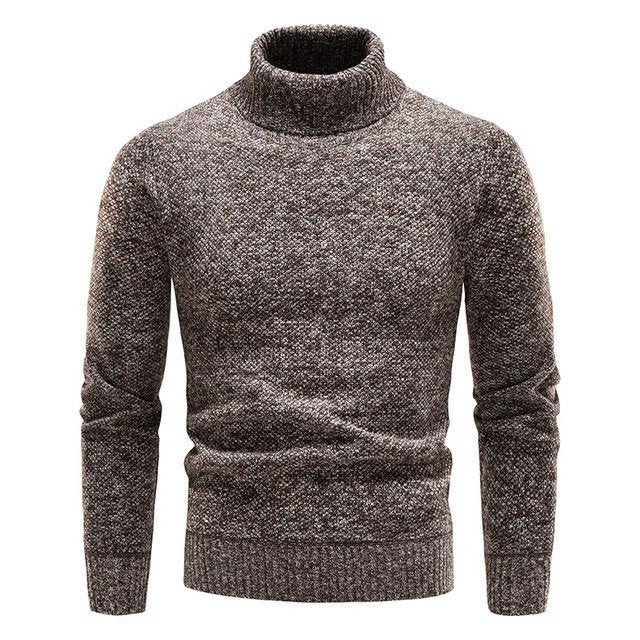 Pull Homme Col Roulé épais et Confortable pour Hiver
