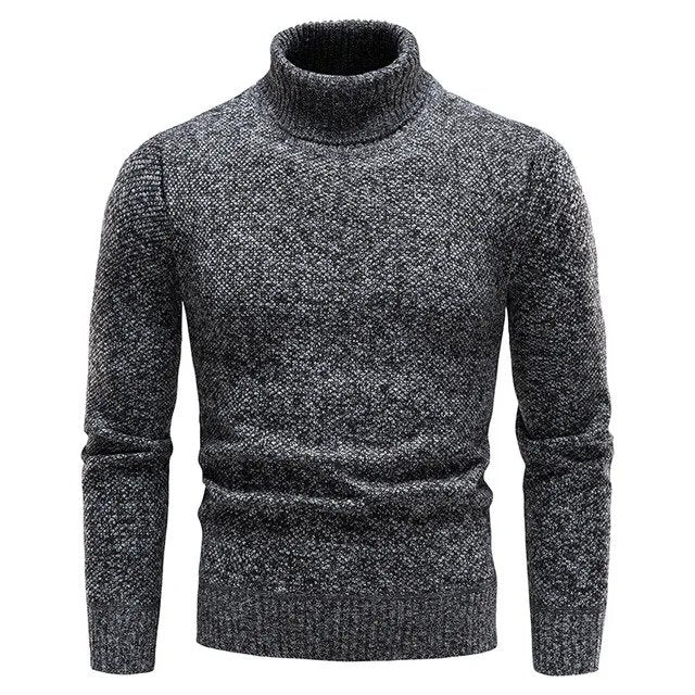 Pull Homme Col Roulé épais et Confortable pour Hiver