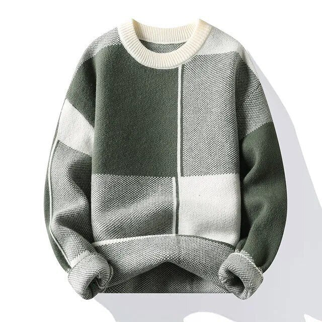 Pull Homme Laine Chaude et Confortable