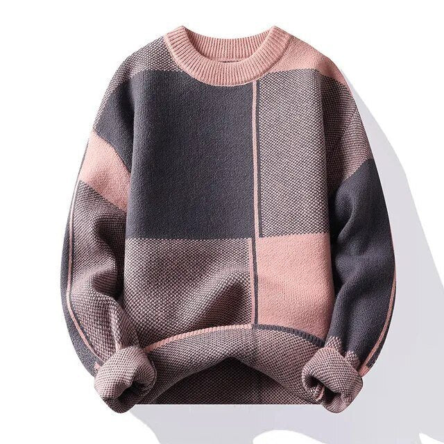 Pull Homme Laine Chaude et Confortable