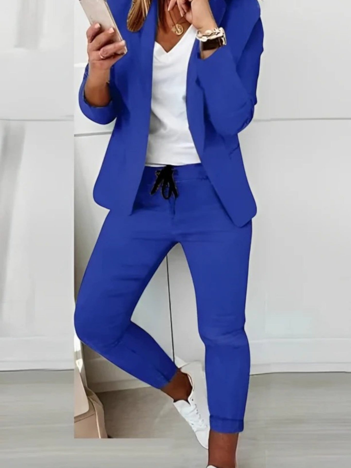 Costume Femme Deux Pièces Élégant et Chic