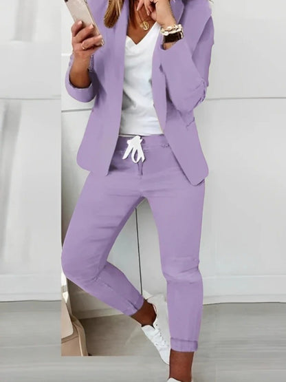 Costume Femme Deux Pièces Élégant et Chic