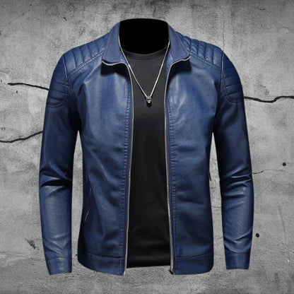 Blouson Cuir Homme de Luxe Élégant - BerlinGlamour