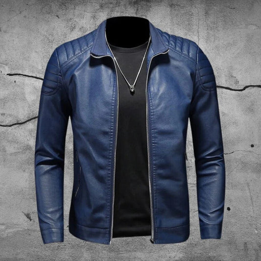 Blouson Cuir Homme de Luxe Élégant - BerlinGlamour