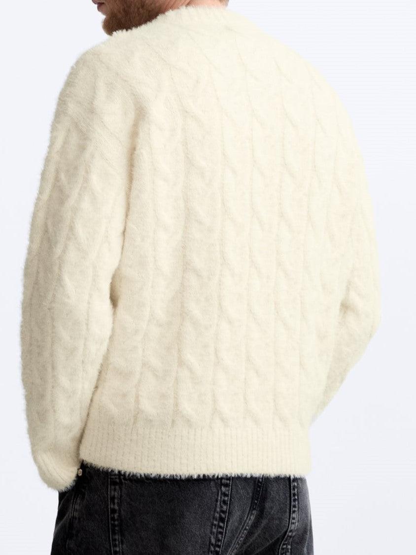 Pull en maille classique pour homme élégant