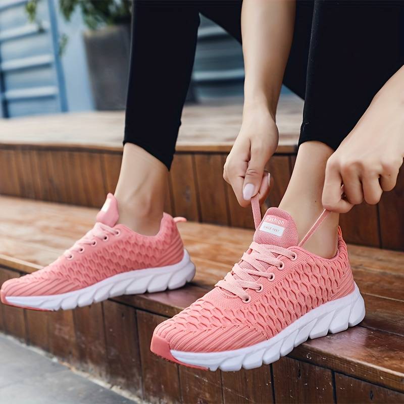 Chaussures de sport femme confortables avec semelle amortie