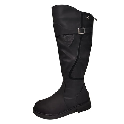 Bottes Moto Femmes Cuir Premium - PanierRoyale