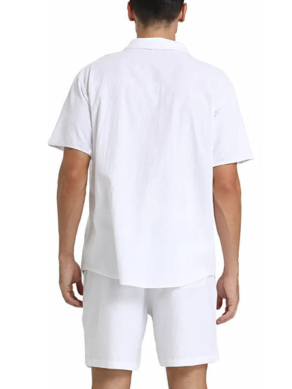 Costume Homme Lin Coton Respirant et Élégant