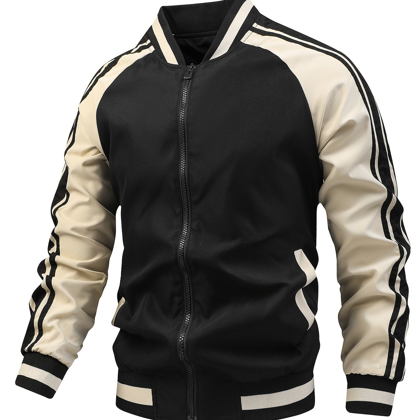 Veste de Running Homme Blanc et Vert Foncé