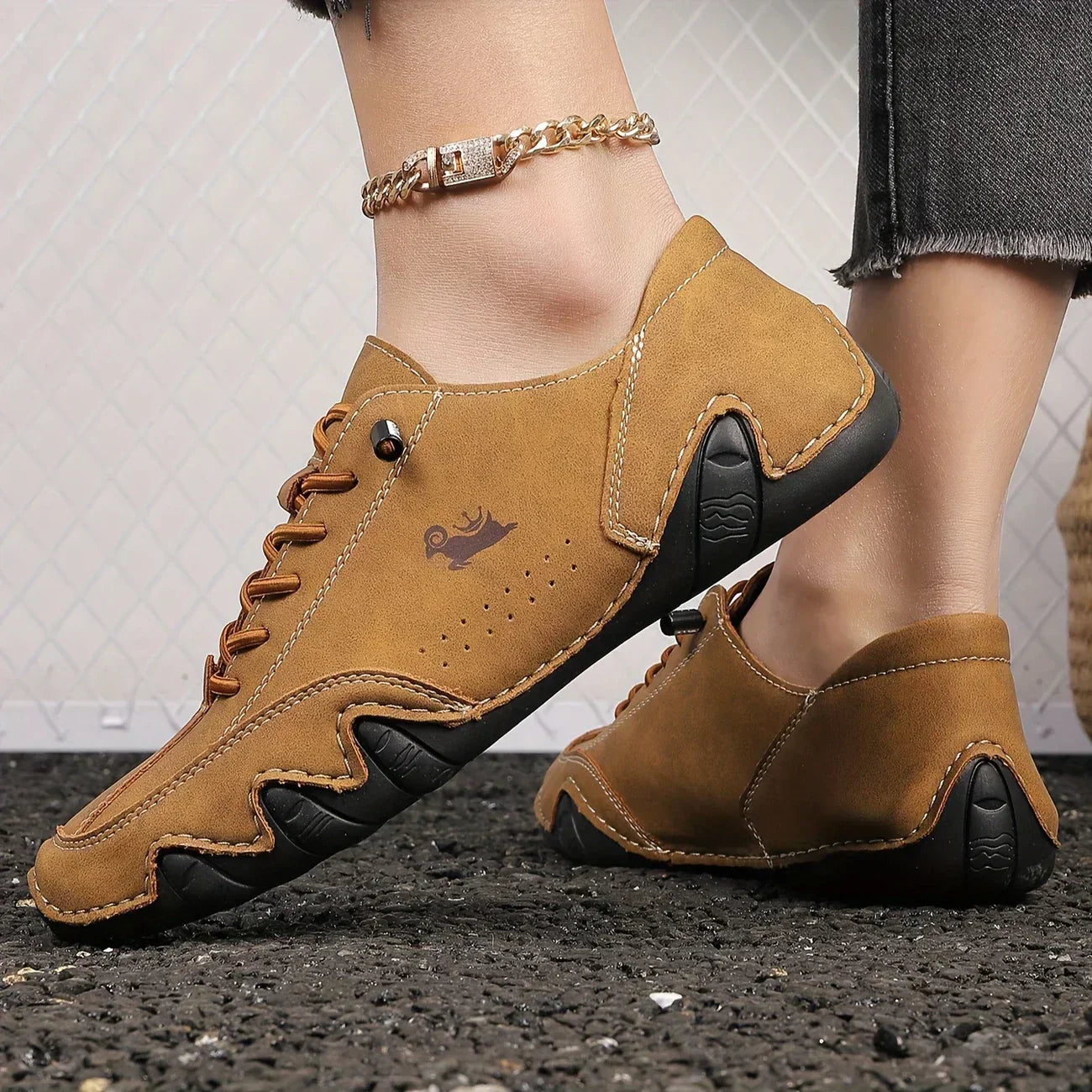 Chaussures Homme Décontractées à Lacets – Style Minimaliste et Léger - PanierRoyale