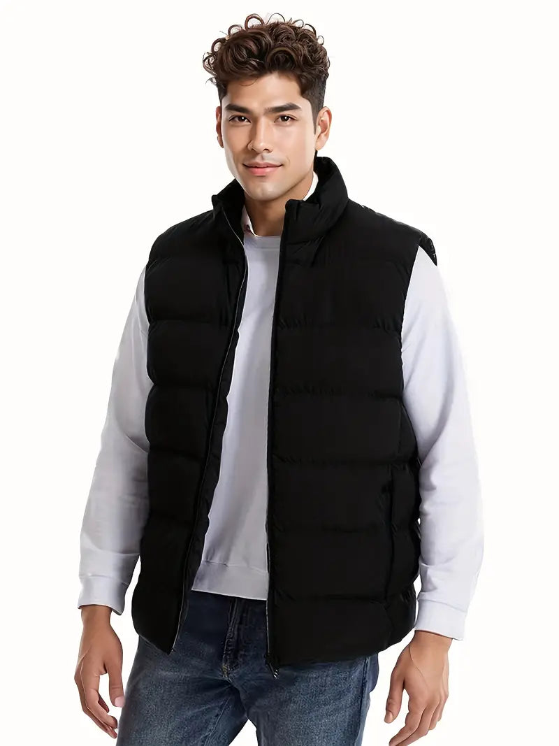 Gilet Homme Polaire Épais et Confortable