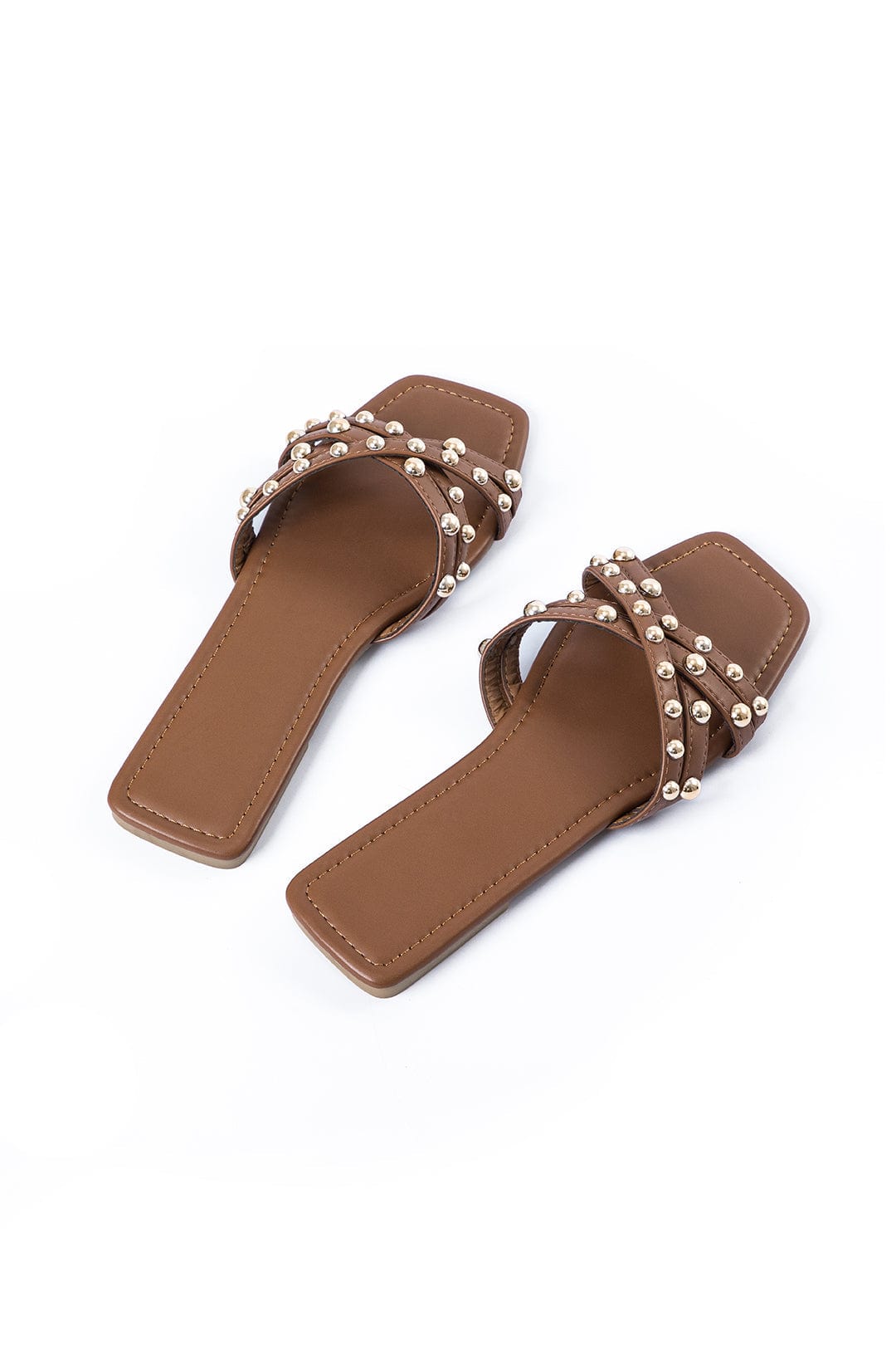 Sandales Tendances à Boucles Métalliques
