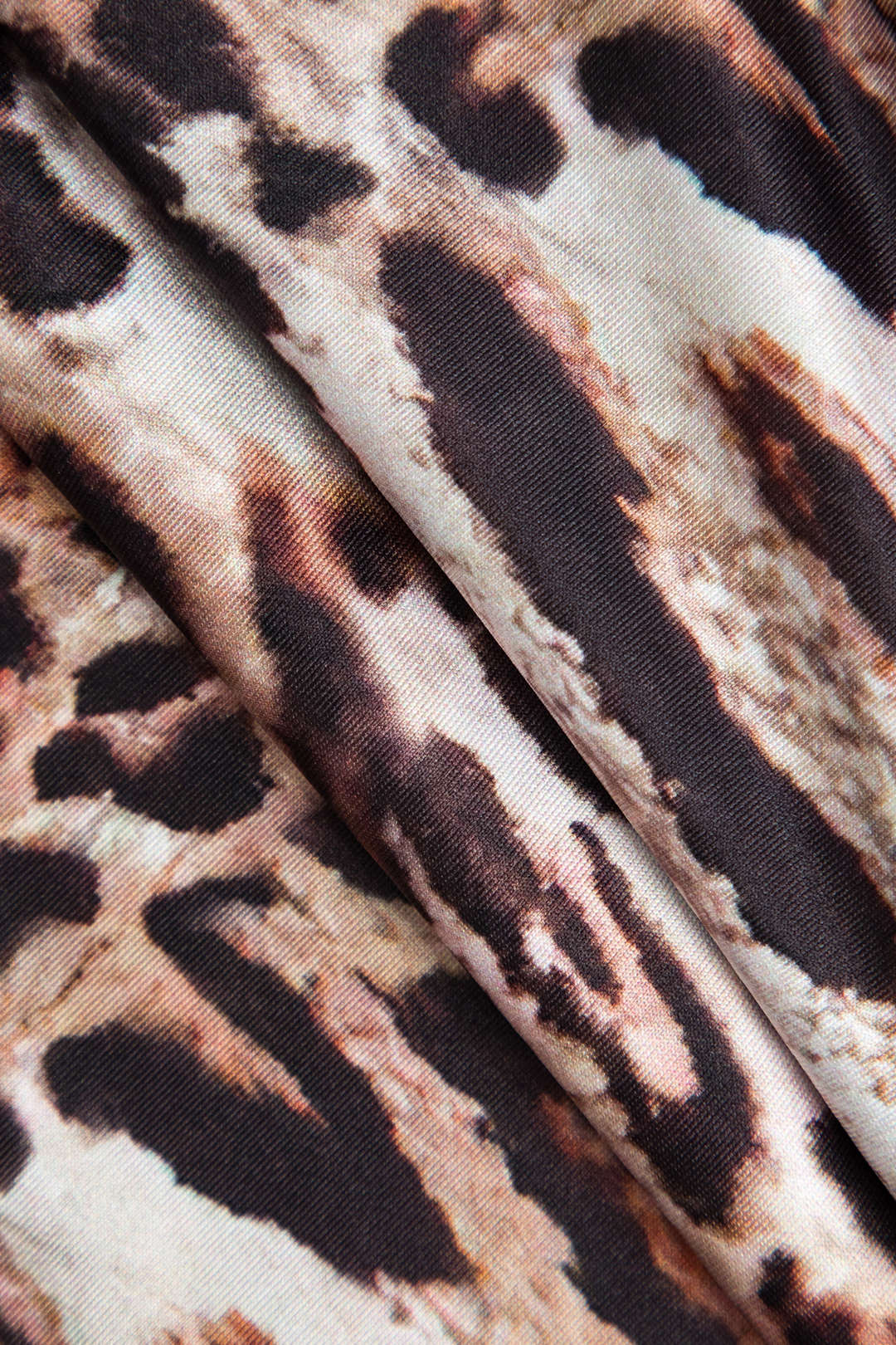 Body Manche Longue Leopard Imprimé Féminin