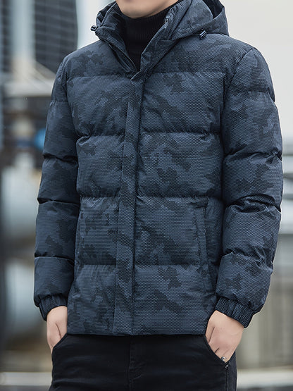 Veste Hiver Chaude et Imperméable à Capuche