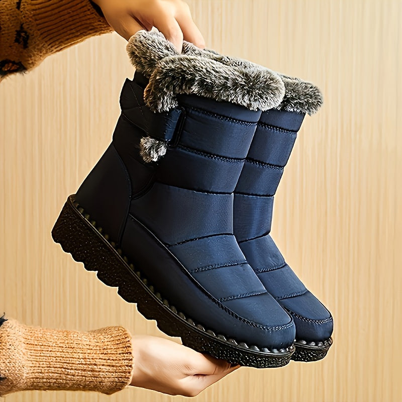 Bottes Hiver Femmes Chauffantes et Étanches