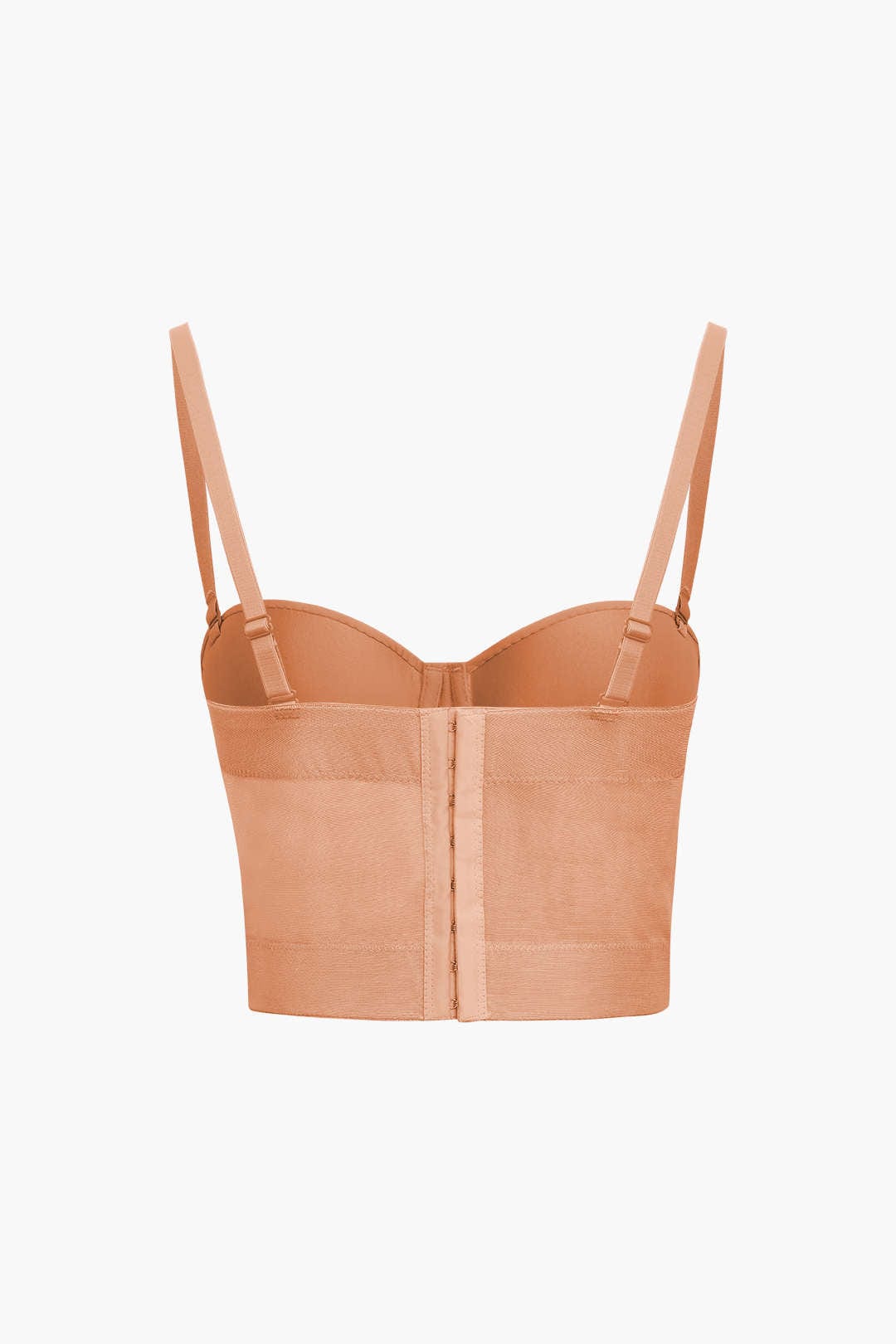 Bustier Top Push-Up avec Coupes Balconnets et Dentelle