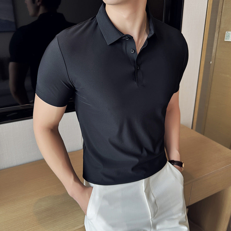 T-shirt Homme Été Slim Fit Respirant