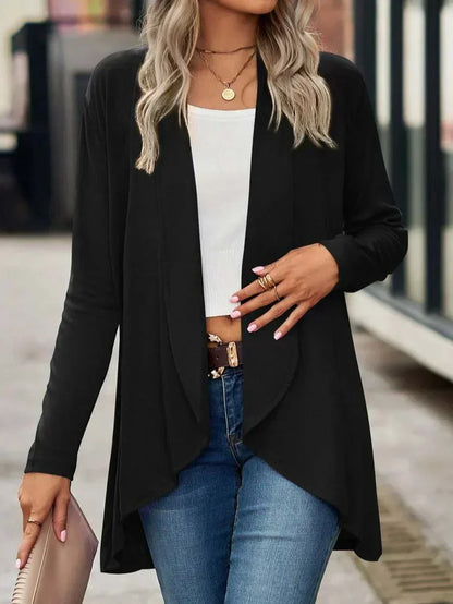 Cardigan Femme Hiver Doux et Confortable à Fermeture Ouverte - PanierRoyale