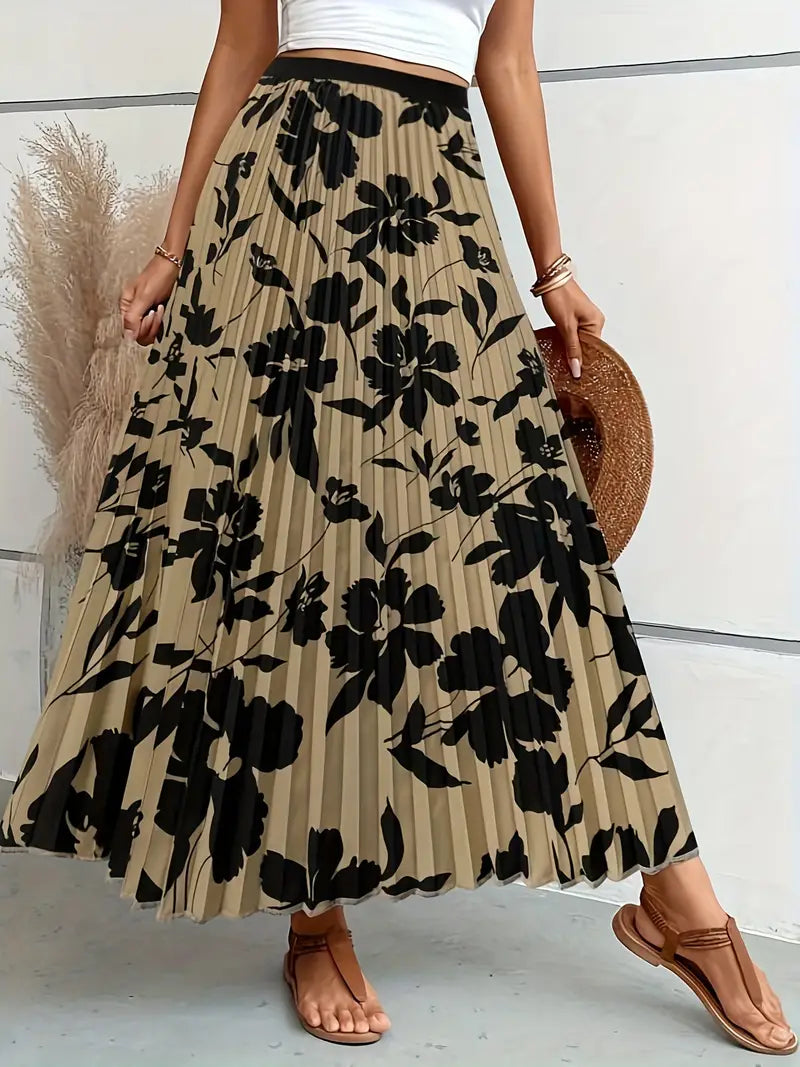 Jupe Femme Florale Printemps Chic et Légère - PanierRoyale