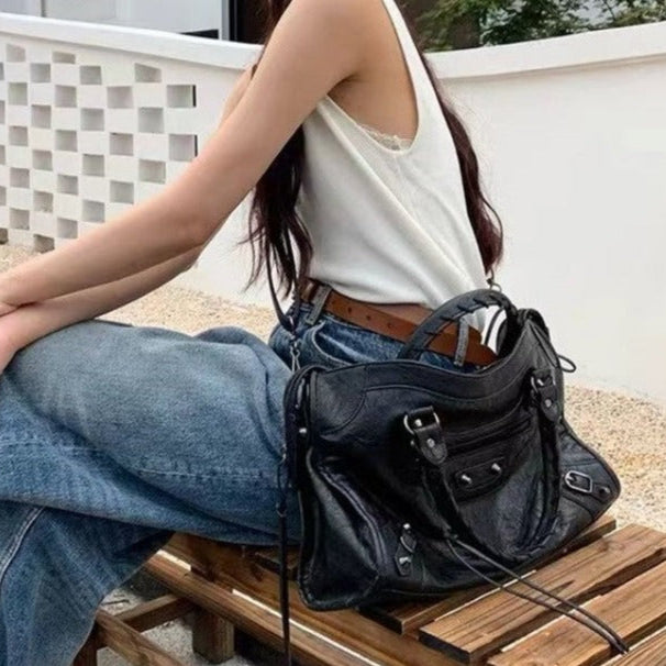 Sac à Main Femmes Grand Format avec Bretelle Réglable - PanierRoyale