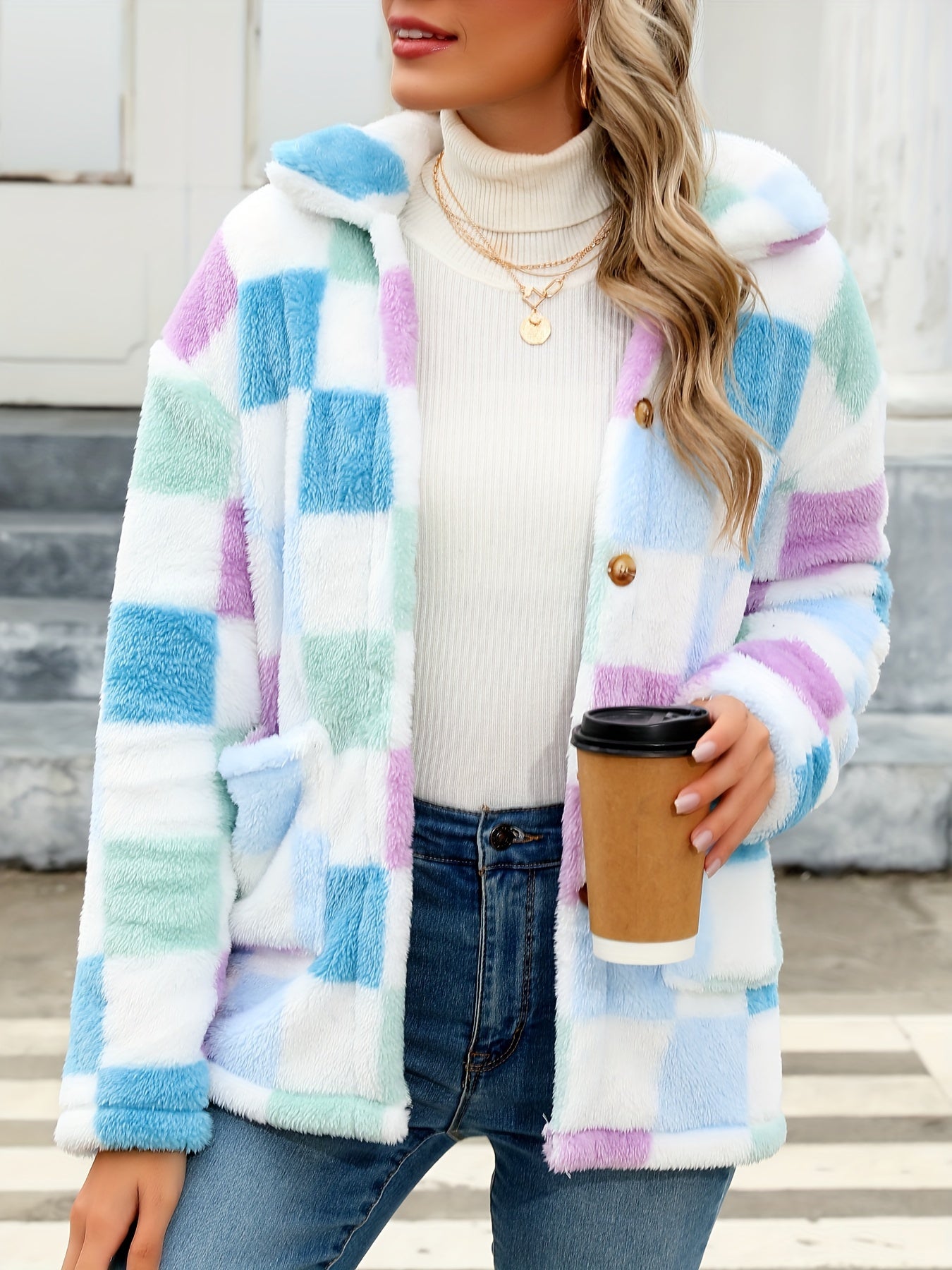 Veste Duvetée Hiver Douce et Chaude