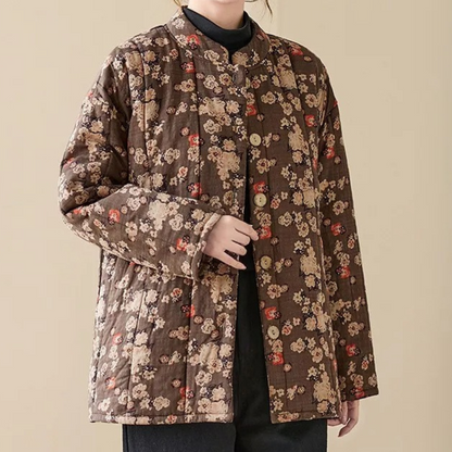 KATHERINE - Veste à Motifs Floraux pour Femmes