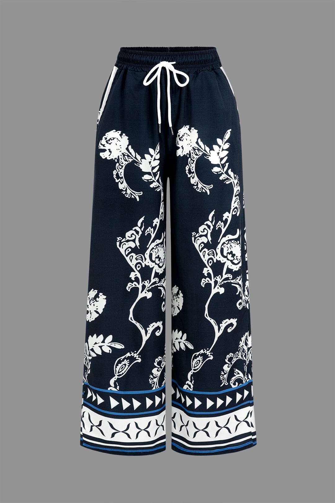 Robe Bohème Décontractée avec Blouse et Pantalon Large