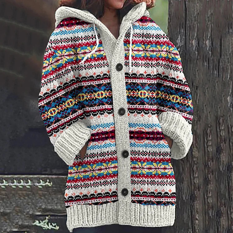 Gilet Femme Hiver Doux et Élégant avec Capuche - PanierRoyale