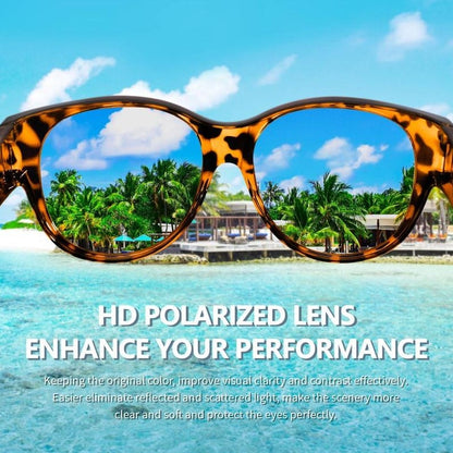 Lunettes de Soleil Femme Polarisées Protection UV400 Style Œil de Chat
